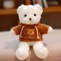 Sweater Bear Plush Toy Teddy Bear Doll Bear Doll Crane Machine Dressing Bear Rag Doll Wholesale Set LOGO. 