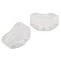1pair Silicone Metatarsal Pads Toe Separator Pain Relief Foot Pads Orthotics Foot Massage Insoles Forefoot Socks Foot Care Tool.