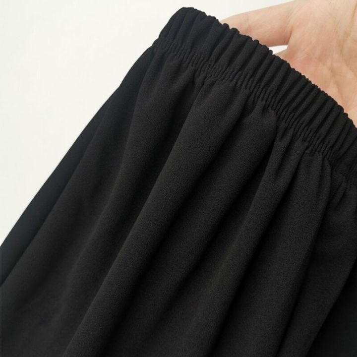 Cusual%20Pants%20Women%20Summer%20Ankle-length%20Loose%20Wide%20Leg%20Elastic%20High%20Waist%20Oversize%20Black%20Simple%20Comfortable%20Elegant%20Ladies%20Chic%20BQ%20-%20Image%207