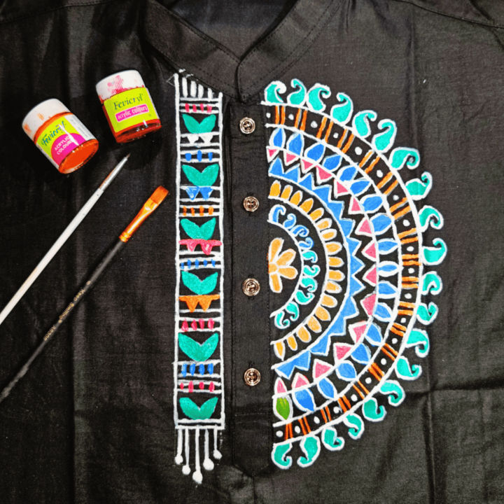 Stylish%20Hand%20Painted%20White%20Punjabi%20Men's%20-%20Mid%20Length%20%7C%20Exclusive%20Design%20-%20Image%205