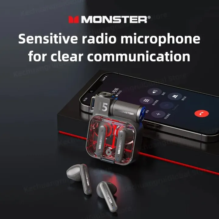 Original%20Monster%20XKT15%20Wireless%20Bluetooth%205.3%20Earphones%20TWS%20Gaming%20Headphones%20Hifi%20stereo%20Headset%20Long%20standby%20Sports%20Earbuds%20-%20Image%204