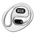 Translator Earbuds Wireless Bluetooth 5.4 Headphones AI Time Language Translation Two-Way Device Black.