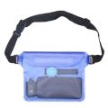 Drifting Swimming Three-Layer Sealed Waterproof Bag Storage Bag Touch Screen Crossbody Plus-Sized Takeaway PVCWaterproof Waist Bag. 