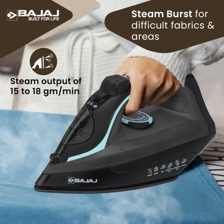 Bajaj%20MX%2045%20Steam%20Aluminium%20Soleplate%20Iron%20%7C%202000%20Watts%20Power%20For%20Faster%20Ironing%20%7C%20Non%20Stick%20German%20Coated%20Technology%20%7C%20220%20Ml%20Water%20Tank%20Capacity%20%7C%202-Yr%20Warranty%20%E3%80%90Black%20&%20Grey%E3%80%91%20-%20Image%205