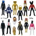 Skibidi Toilet Man Camera Man Figure TV Speaker Man Model Cameraman Funny Doll Action Figures Decorations PVCl Toy Collectible.