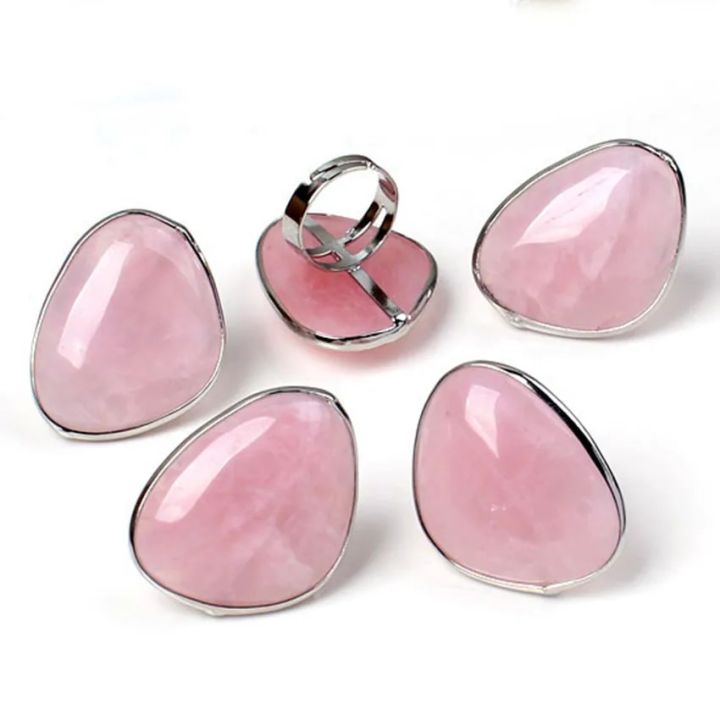 KFT%20Natural%20Rose%20Pink%20Quartz%20Stone%20Rings%20Healing%20Crystal%20Quartz%20Reiki%20Stone%20Resizable%20Finger%20Ring%20Jewelry%20For%20Women%20Men%20Girls%20-%20Image%203