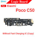 Charging Logic Board For Xiaomi Poco C31 C40 C50 C51 C55 Charging Port USB Plug PCB Dock Connector Spare parts. 