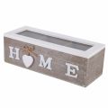 Storage Box Tea Bag Jewelry Organizer Storage Box Desktop Container Remote Control Holder Jewelery Box. 
