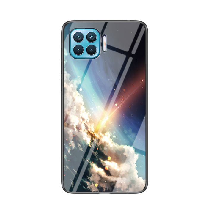 Back%20Cover%20For%20OPPO%20F17%20Case%20Moon%20and%20Star%20Tempered%20Glass%20Protector%20Protection%20Cover%20for%20OPPO%20F17%20Phone%20cases%20-%20Image%205