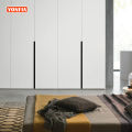 YONFIA 3699S 1m Long Aluminium Hidden Furniture Wardrobe Cabinet Drawer Pull Handle Long Concealed Furniture Closet Door Handle. 