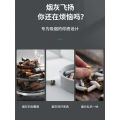 Equipped with a water tank ashtray, anti fly ash receiving box, home living room creative smoke extinguishing can, portable cup type car ashtray.