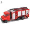 【3C VictoryEagle】Children Pull Back Alloy Car Fire Extinguishing Model Gift. 