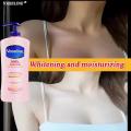 400ML Vaseline Nicotinamide Whitening Body Lotion Skin Care Healthy White Body Brightening Lotion Contains Vitamin B3.