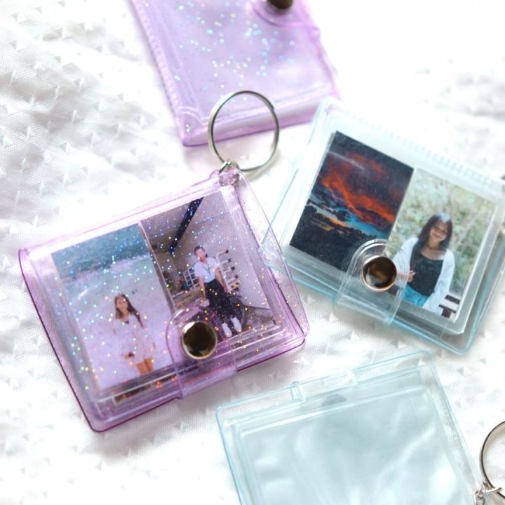 1,2%20Inch%20Small%20Photo%20Album%20Mini%20Photo%2016%20Pockets%20Photo%20Holds%20Card%20Holder,%20keychain%20photo%20album%20-%20Image%202