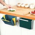 Creative Home Kitchen Hanging Portable Storage Bucket Multi functional Classification Folding Garbage Bin for Vehicles.
