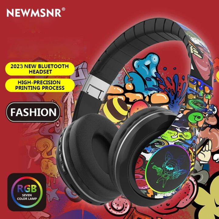 Glowing%20Bluetooth%20Headphones%20king%20kong%20Graffiti%20Wireless%20Earphones%20With%20Mic%20Noise%20Cancel%20Headphones%20HiFi%20Deep%20Bass%20gamer%20headset%20-%20Image%202