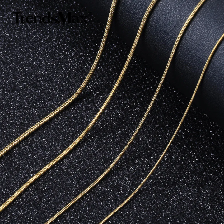 Silver%20plated%20Stainless%20Steel%20Round%20Snake%20Chain%20For%20Men%20And%20Boys%20-%20Image%203