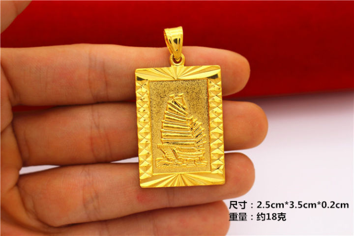 Copper-plated%20Vietnamese%20sand%20gold%20classic%20men's%20dragon%20brand%20Guanyin%20Guan%20Gong%20pendant%20jewelry%20that%20will%20not%20fade%20for%20a%20long%20time%20gold-plated%20jewelry%20-%20Image%206
