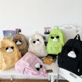 School bag female college student japanese minimalist style solid color simple versatile trend high school student backpack wholesale backpack. 