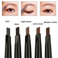Eyebrow Pencil with Built In Spoolie Brush - Long Lasting and Waterproof. 