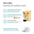 3W Clinic Intensive UV Sunscreen Cream  SPF50+ PA+++,UVA/UVB Protection With Highly Effective Filters. 