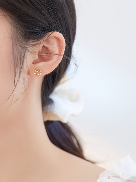 SCute%20Heart%20Earrings%20For%20Women%20Simple%20Gold%20Color%20Tiny%20Stud%20Earring%20Jewelry%20Engagement%20-%20Image%205