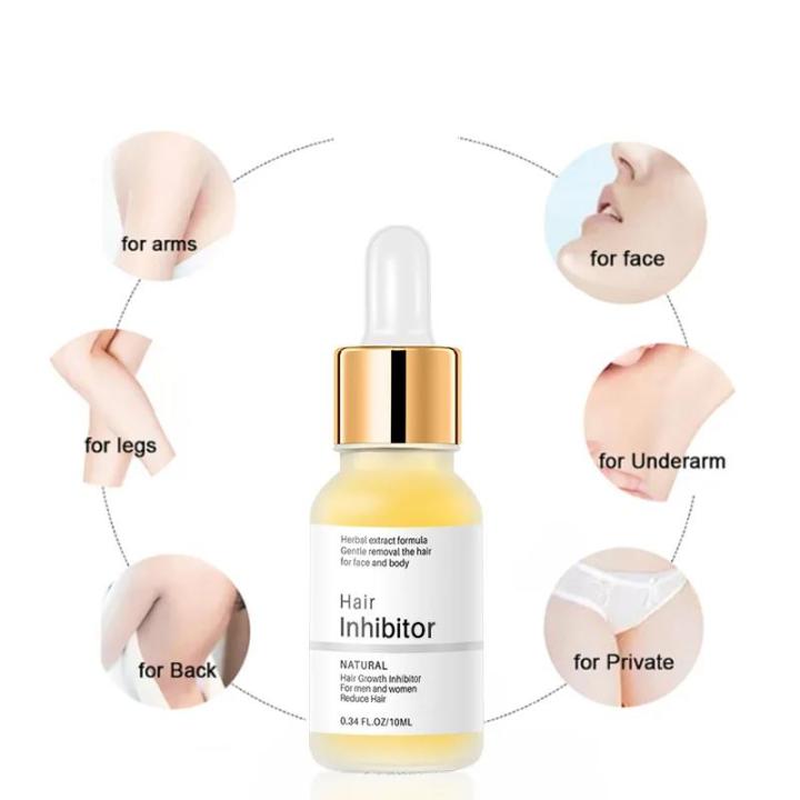 Permanent Hair inhibition Serum Painless Hair Remover Armpit Legs Arms Hair Growth Inhibitor Beauty Skin Care Body Essential Oil
