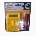 Digital Multimeter Handheld Digital Multimeter LCD Backlight Portable AC/DC Ammeter Voltmeter Ohm Voltage Tester Meter Multimeter with Wire]]]RRI. 