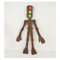 21inches Anime SCP Siren Head Plush Stuff Toy Bendable Doll Monster Horror TV Traffic Light Plushie Stuffed Doll Toys For Kids.