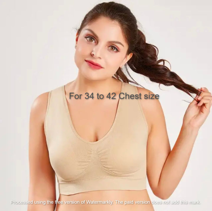 Breathable Soft Stylish free size Bra for Women (one piece)