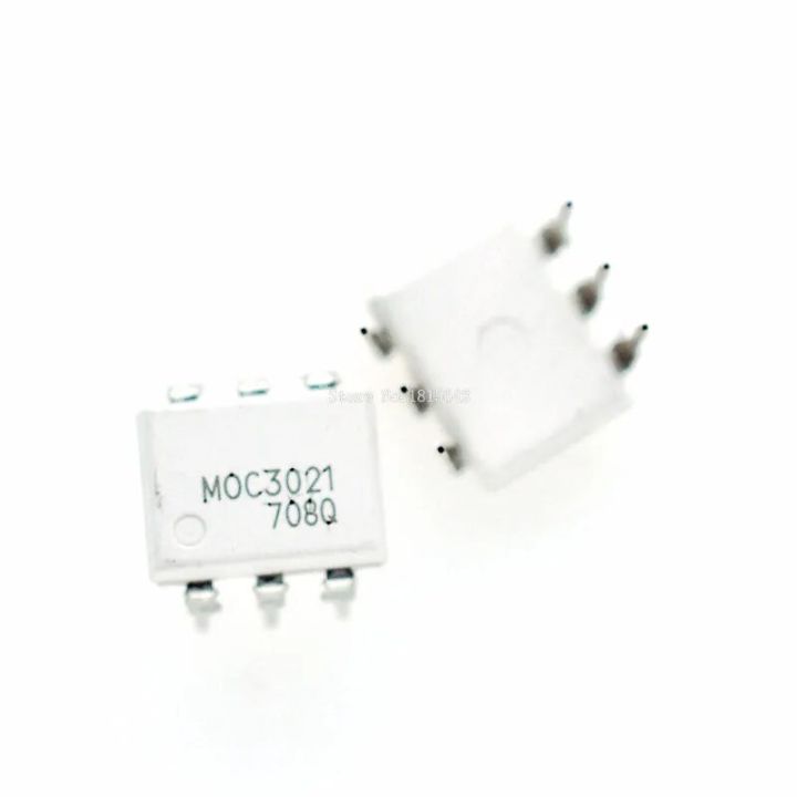 6 SMD MOC3021 / EL3021 / CT3021 Optoisolater Triac, For Electronics