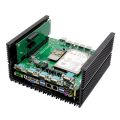 Fanless Industrial Computer, 6/7/8th Gen. Core i3/i5/i7 U Processor, 6*COM, 8*USB, 2*GLAN, 2*PCI Slot, 8GB RAM, 256GB SSD. 