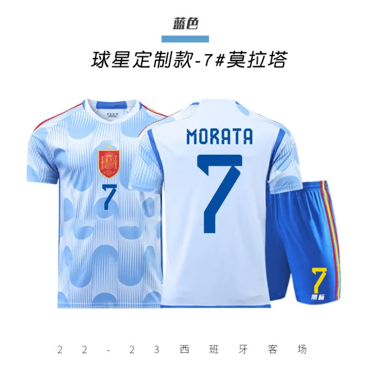 2022%20World%20Cup%20Spain%20national%20team%20home%20and%20away%20jersey%20edro%20football%20form%20print%20-%20Image%207