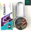 Extra Long Shekel steel Tala 50 mm Padlock 06 levers 3 keys Heavy Duty Padlock for Home & Office.. 