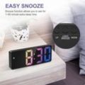 Digital Alarm Clock GH0712L  LED Electronic Clock Digital Electronic Alarm Desktop Decoration Alarm Clock Digital Clock. 