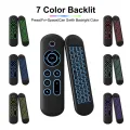 M5 IR 2.4G Air Mouse Remote Touchpad for Android TV Box PC Wireless Keyboard Flying Mouse(with Color Backlit) Easy Install Easy to Use. 