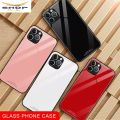 Apple iPhone 12 - (100% Premium Quality) DESIGNED IN HONG KONG Scratchproof Tempered Glass Case Back Cover Casing ...