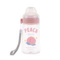 Fashionable Bits, Creative Cute and Fun pacifiers, Plastic Cups for Pregnant Women, Portable Water Cups, Female Internet Celebrity Bottles.