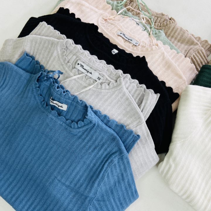 Ladies%20Ribbed%20Long%20Sleeve%20Round%20Neck%20Pullover%20Winter%20Sweater%20From%20Levin%20-%20Image%203