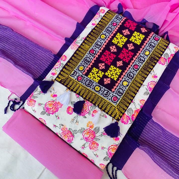 Aarong SlubCotton Three Piece,