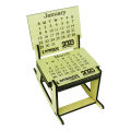Wooden Desktop Chair Calendar 2023, Wooden Block Six Pic Plate Calendar,New Years Gifts for Frindes INTE-5603.