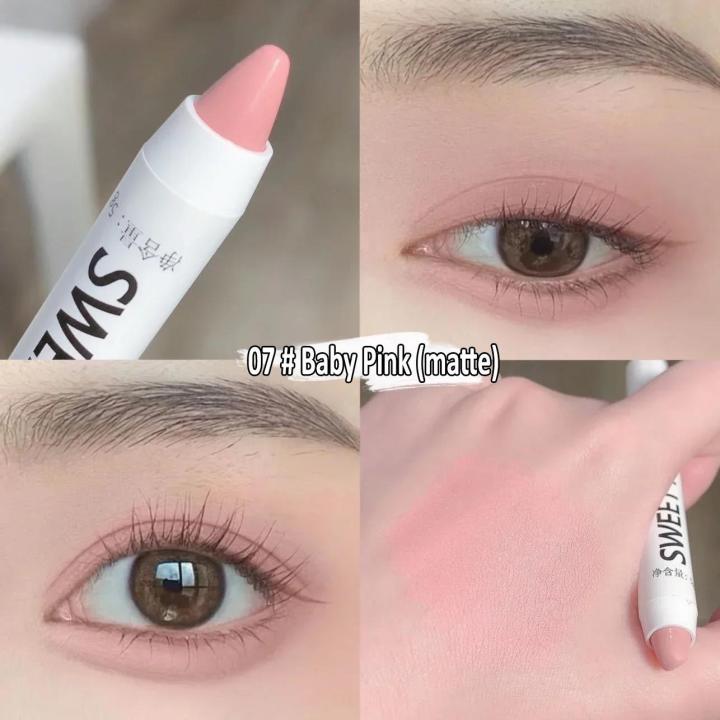 Vnce%20Lncei%20White%20Highlighter%20Eyeshadow%20Pen%20Matte%20Eyes%20Corner%20Brightening%20Pearl%20High-gloss%20Eyeliner%20Waterproof%20Glitter%20Lying%20Silkworm%20Stick%20-%20Image%207
