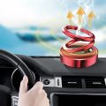 Solar Energy Car Perfume Diffuser 360 Rotating Flavoring Car Parfum Car Aromatherapy Car Air Freshener Auto Interior Accessories.