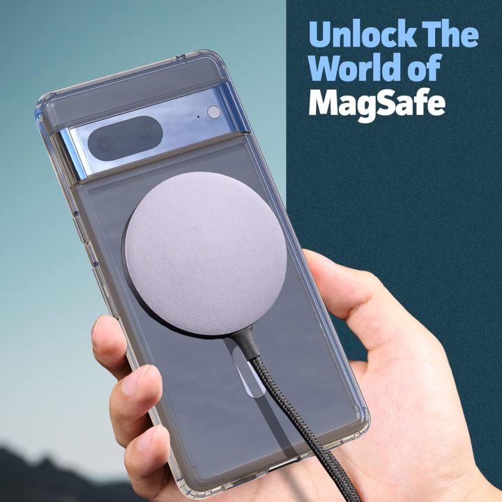 Google%20Pixel%207%20Non-Yellowing%20Clear%20Hard%20Polycarbonate%20Transparent%20Back%20Cover%20,Compatible%20with%20MagSafe%20Charging%20-%20Image%205