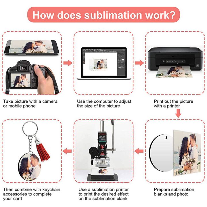 300PCS%20Sublimation%20Blanks%20Keychains%20Bulk,%20Keychains%20Ornament%20Set%20-%20Image%206