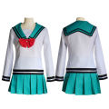 The Disastrous Life of Saiki K. Girl School Uniform Teruhashi Kokomi Saiki Kusuo no sai-nan Yumehara Chiyo Cosplay Costume Dress. 