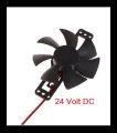 Induction Cooker Cooling Fan DC 18 Volt Brushless Plastic Body Cooling Fan. 