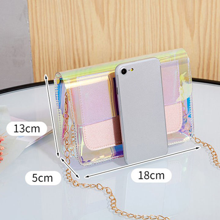 Women%20Transparent%20PVC%20Clear%20Jelly%20Clutch%20Bag%20Purse%20Tote%20Casual%20Shoulder%20Handbag%20Demoo%20-%20Image%202