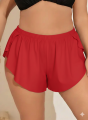 Ladies Silk Elastic Waist Shorts | Lightweight & Breathable.