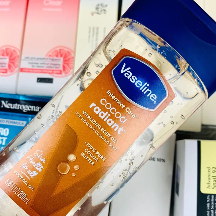 Vaseline%20cocoa%20radiant%20body%20oil%20200ml%20-%20Image%203